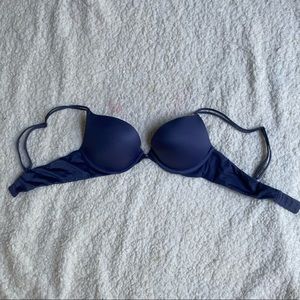 VS Silky Very Sexy Push Up Navy Bra